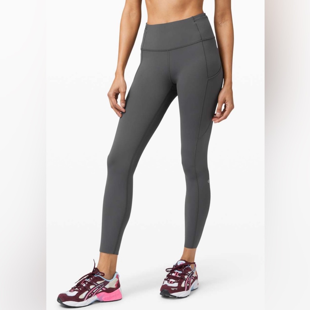 lululemon fast and free High-Rise Gray Leggings